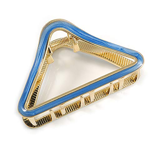 Pinza triangular para el pelo esmaltada que evita tirones y caídas 3