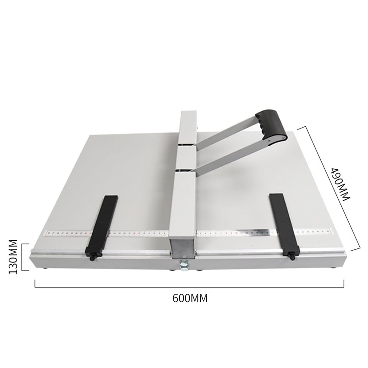 Manuelle Rillmaschine, Rillmaschine, Papierfalzmaschine mit Positionierungslineal, Dauerhafte Papierfaltung für Grußkarten, Broschüren, Fotopapier,c450
