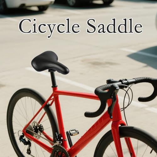 Selle de cyclisme imperméable avec rembourrage haute densité