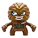 BulbBotz Star Wars Chewbacca Kids Light up Alarm Clock | Brown/Black | Plastic | 7.5 inches Tall | LCD Display | boy Girl | Official