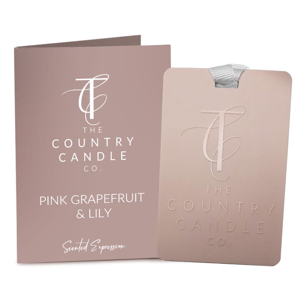The Country Candle Company Fragrance Card - Pink Grapefruit & Lily