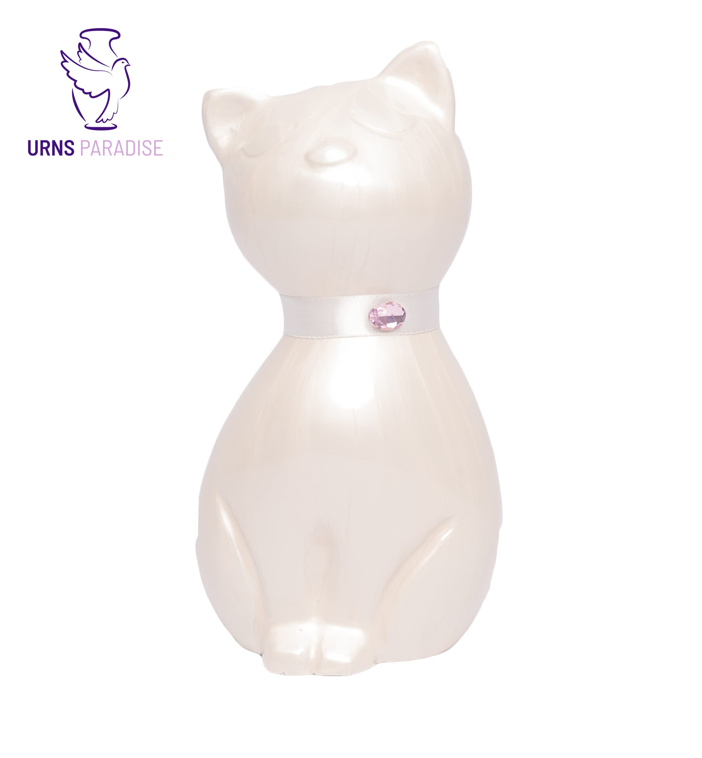 Urna Funeraria Per Gatti In Alluminio - Memoriale Per Animali Domestici, Capacità 0.5L - Foto 6