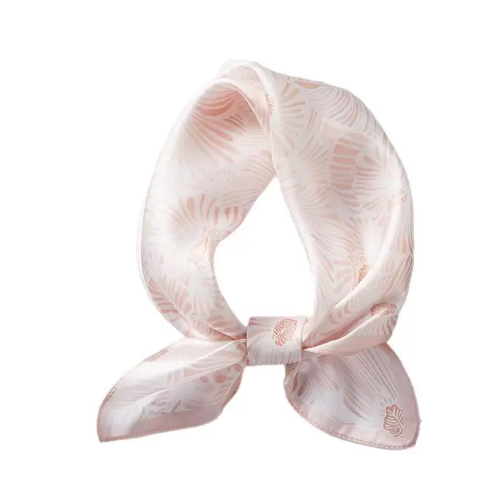 ANDANTINO 100% Mulberry Silk Scarf -21” Square Neckerchief with Gift Packed
