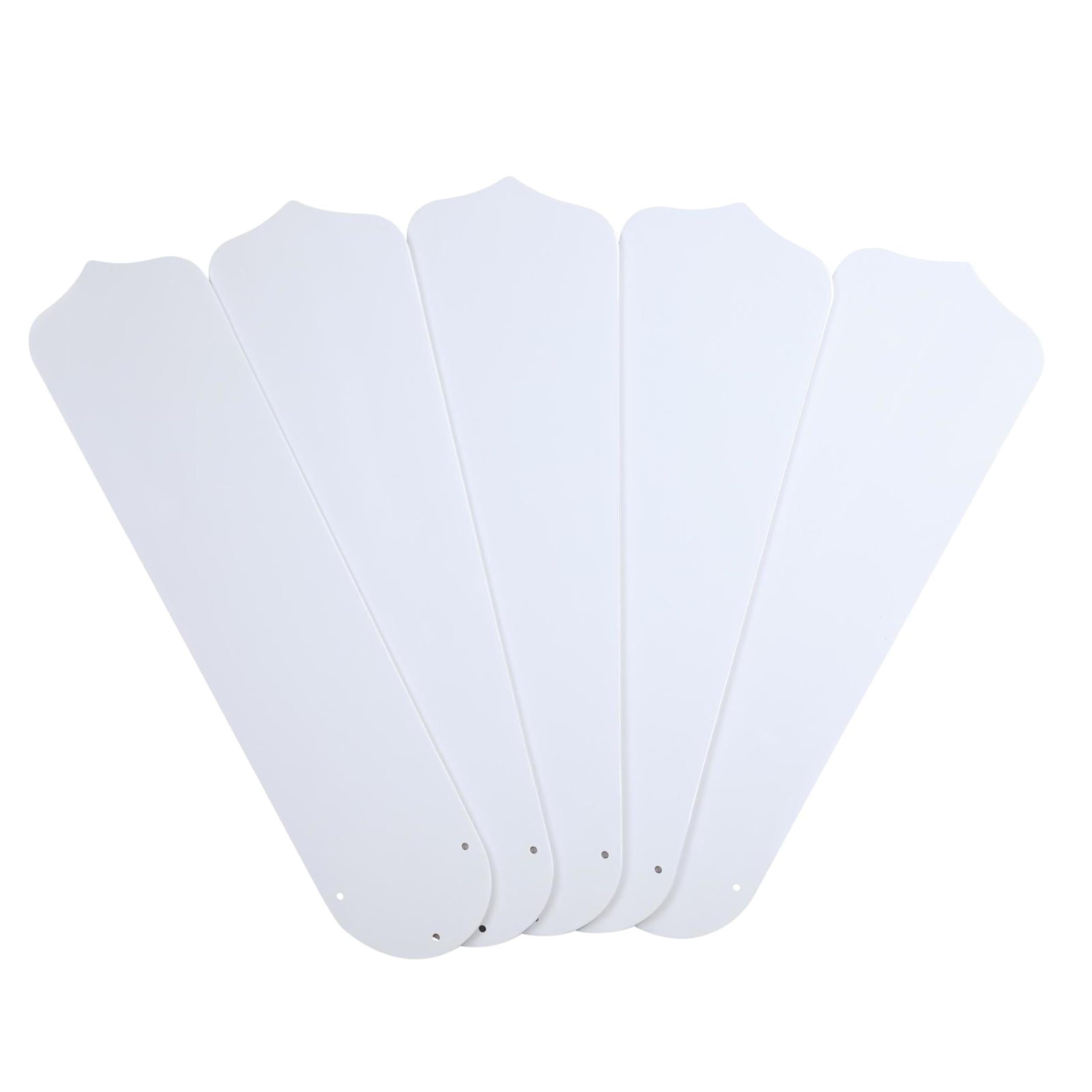 Westinghouse Lighting 7741400 52-Inch White Outdoor Replacement Fan Blades, Five-Pack