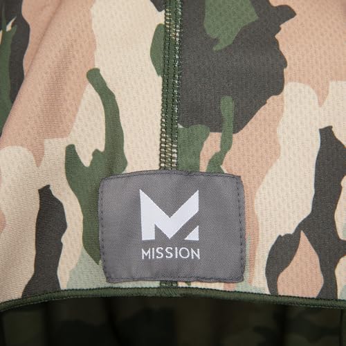Image of MISSION Cooling Hoodie Towel, Evaporative Cool Technology, Cools Instantly When Wet, UPF 50 Sun Protection, Contours Your Head to Stay in Place, Great for Sports, Fitness, Gym