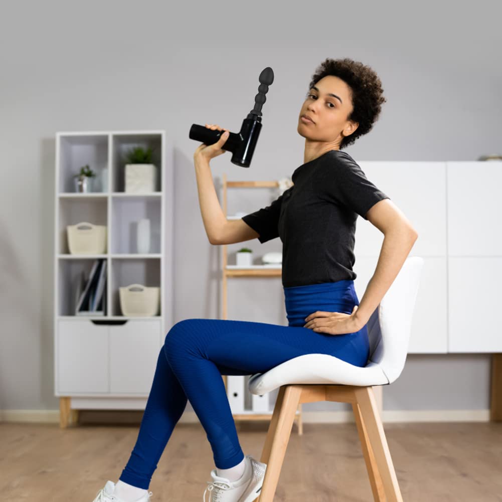 Têtes de Massage Tête de Pistolet, Têtes de Pistolet de Massage pour Tissus Profonds Et Points de Déclenchement Remplaçables, pour La Détente Musculaire