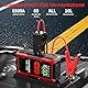 FNNEMGE Starthilfe Powerbank 26800mAh 6500A Spitzenleistung,mit 160PSI Kompressor,12V(Alle Benzin und 10,0L Diesel) Auto Upgrade Booster,mit LCD Bildschirm, mit 2 LED-Beleuchtungen.