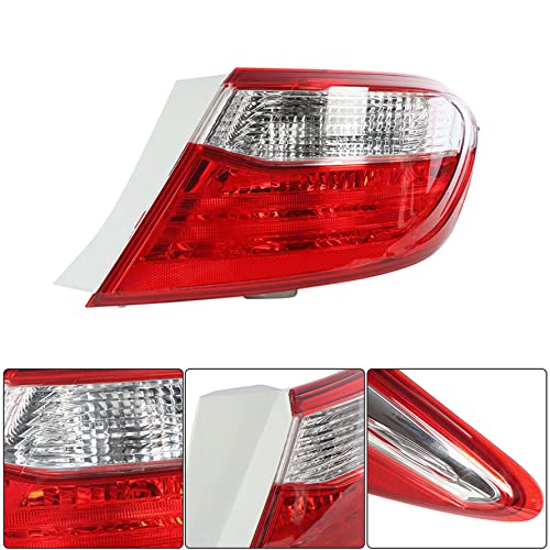 Munirater 1-Pack Rear Right Tail Light Brake Lamp Assembly Replacement For 2015-2017 Toyota Camry Outer Passenger Side 8155006640 To2805121 #TOP3