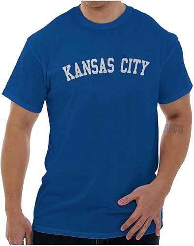 Kansas City Missouri Tourist Souvenir Graphic - Camiseta para hombre o mujer