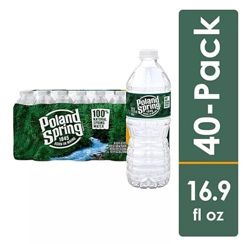 Generic Poland|Spring Natural Drinking Water 16.9 Oz. 40 Bottles thumb #3