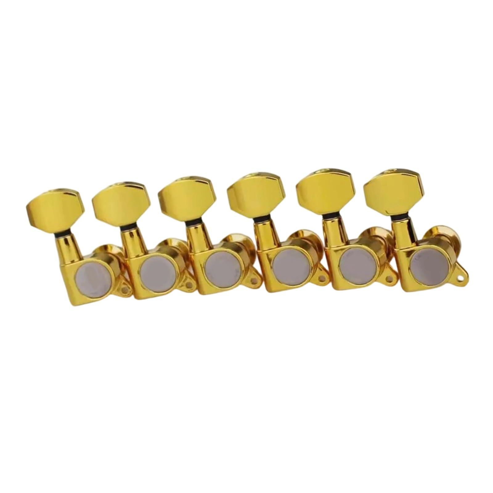Locking Guitar Tuning Pegs Stimmgerät-Set Für E-Gitarre Aus Metall(6R)