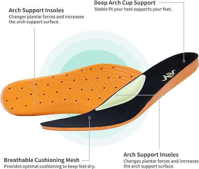 Image of QAUPPE Womens Walking Shoes with Arch Support Wide Orthotic Athletic Sneakers Plantar Fasciitis Tennis for Heel and Foot Pain Relief