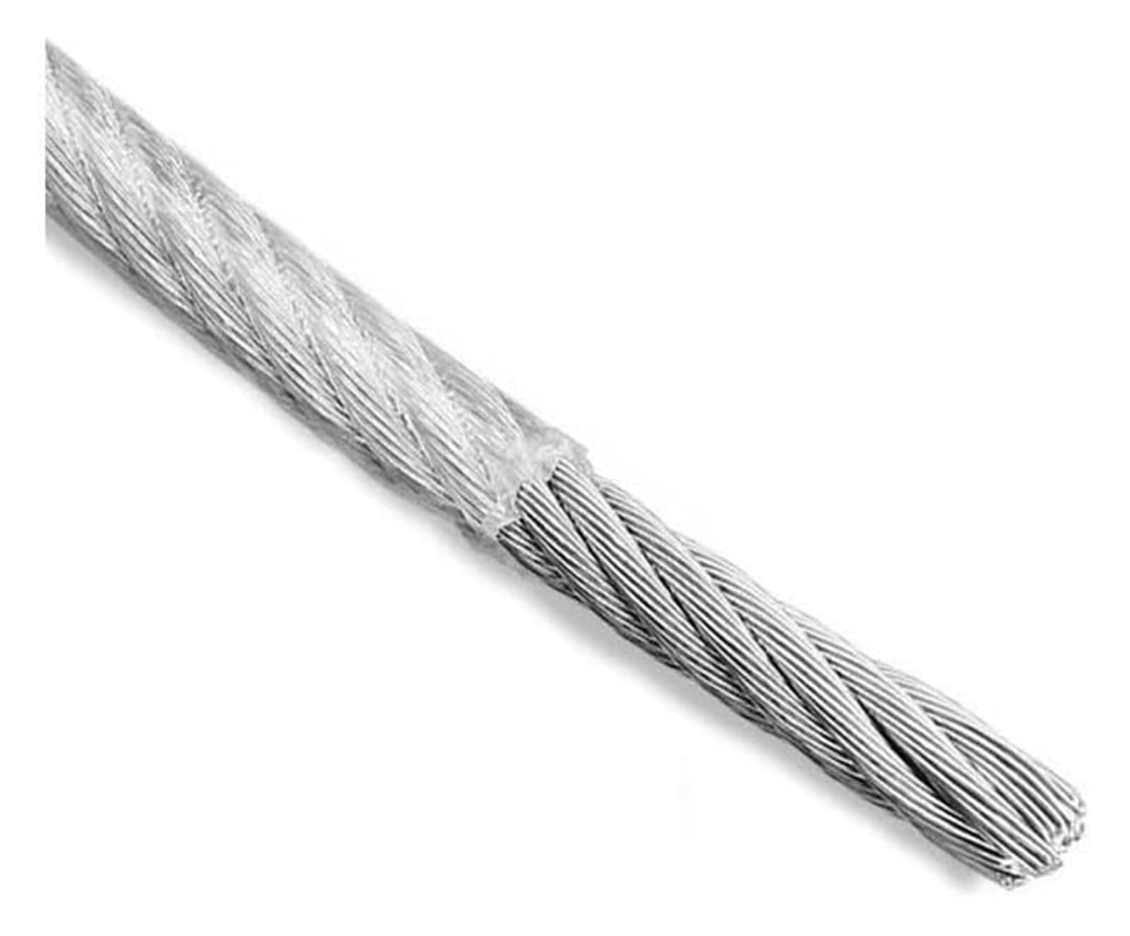 PVC-beschichteter Stahldraht, Drahtseil aus Edelstahl 304, 1-4 mm