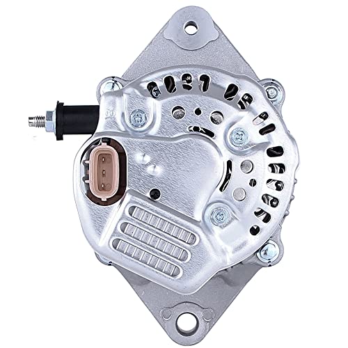 Rareelectrical New 12V 55A Alternator Compatible With Yanmar Engines By Part Numbers 119626-77210 11962677210 #TOP3