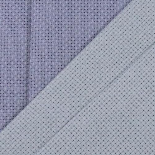 Image of KCS 4 /6 pc of 12 inch x 18 inch(30cmx45cm) 16 Count Cotton Aida Cloth Cross Stitch Fabric (4 pc,Light Grey+Light Steel Grey)