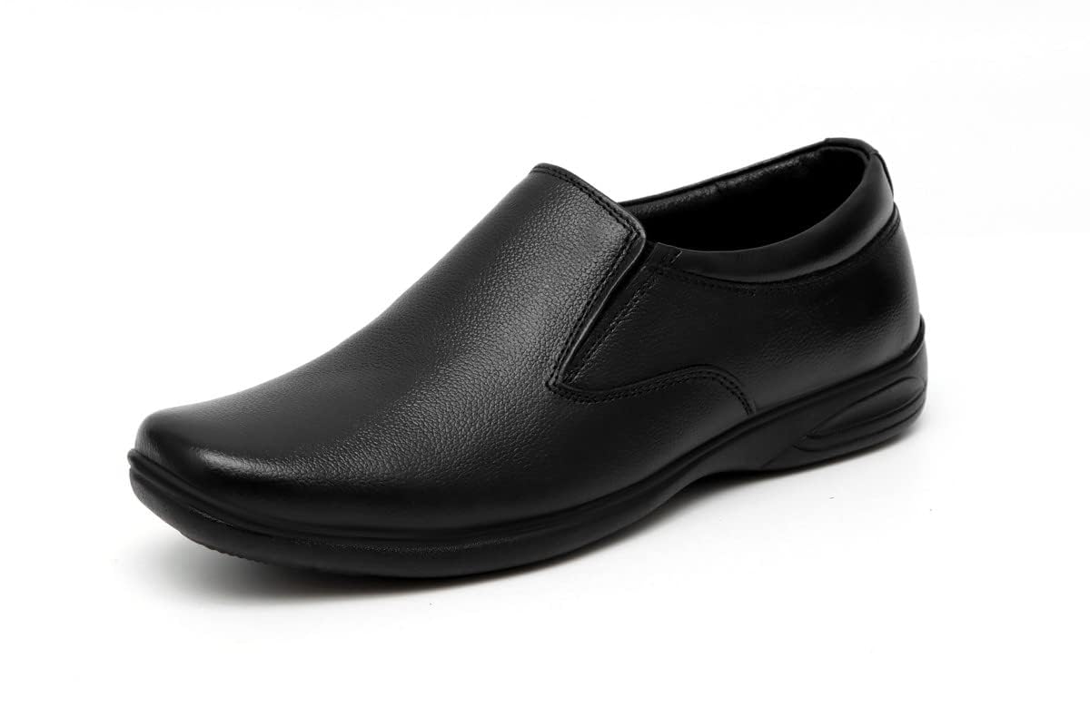 aramish Men's Genuine Real Leather Moccasin Formal Shoes-picture-19