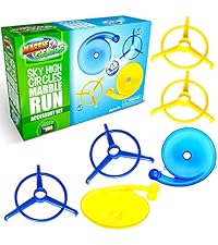 Amazon.com: Marble Genius Sky High Circles, 6pcs Marble Run