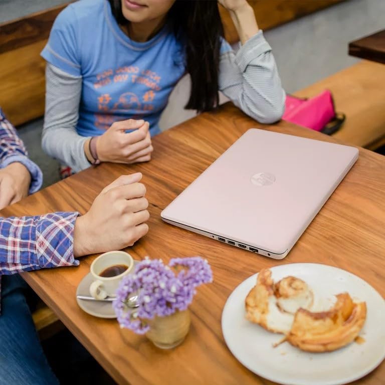 Miniatura 6 de HP 2023 Laptop HD de 14 pulgadas, Intel Celeron N4120, 4 GB de RAM, 64 GB de almacenamiento, Win11 Home en modo S, delgada y portátil, gráficos 4K,