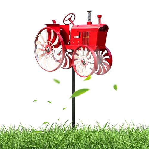 Moulin à vent de tracteur pour cour et pelouse rustique - 8