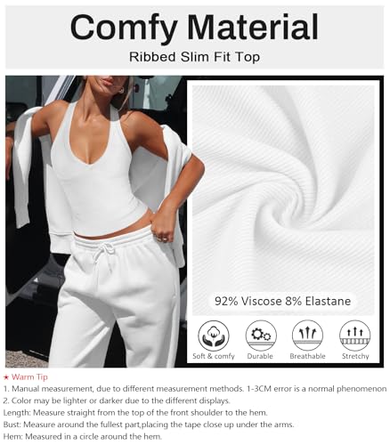 Womens Low Cut Deep V Neck Racerback Tank Tops for Women Summer Workout Yoga Sport Ribbed Fitted Cotton Clothes4