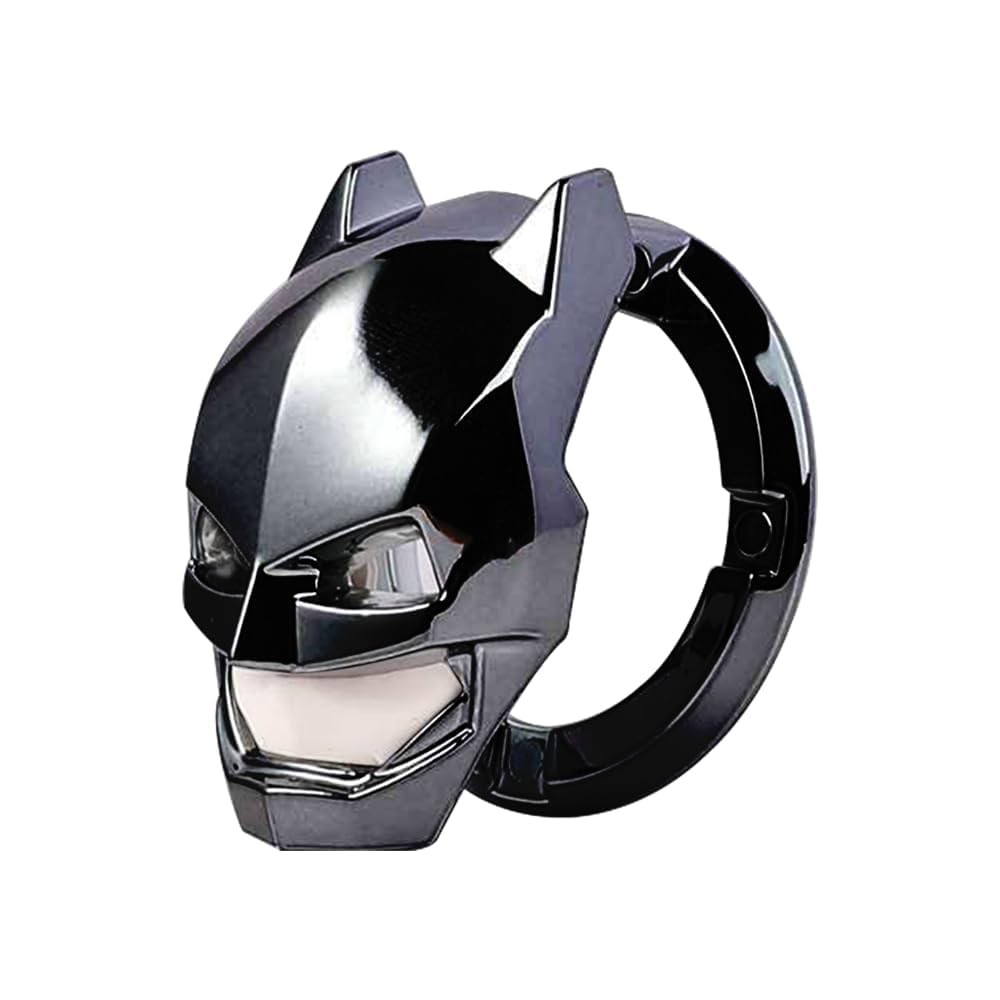 Involve DC Batman Engine Start Push Button Cover – Metallic Black | Universal Ignition Protective Cover | Anti-Scratch Decorative Ring | Official DC Licensed Merchandise | Batman car Accessories-image-9