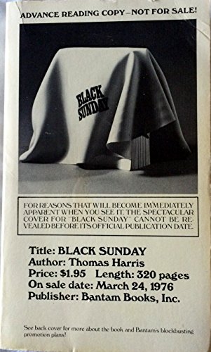 Black Sunday [French] B0015CT512 Book Cover