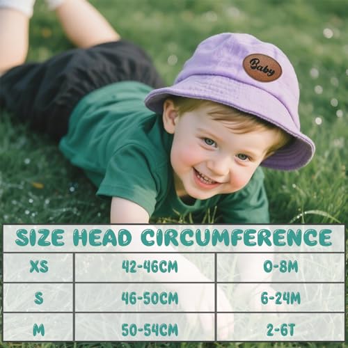 Custom Baby Bucket Hat for Toddler Kids Boys Girls Personalized Name Logo Infant Sun Hats Summer Beach UPF 50+ Sun Protection4