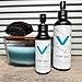 VOLT Surf Sea Salt Spray for Hair & Beard – Natural Volumizing & Texturizing Spray with Activated Charcoal, Kaolin & Sea Kelp – Aerosol-Free, Travel-Size, Aluminum Bottle - Outback, 2.7 Fl Oz (80ml)