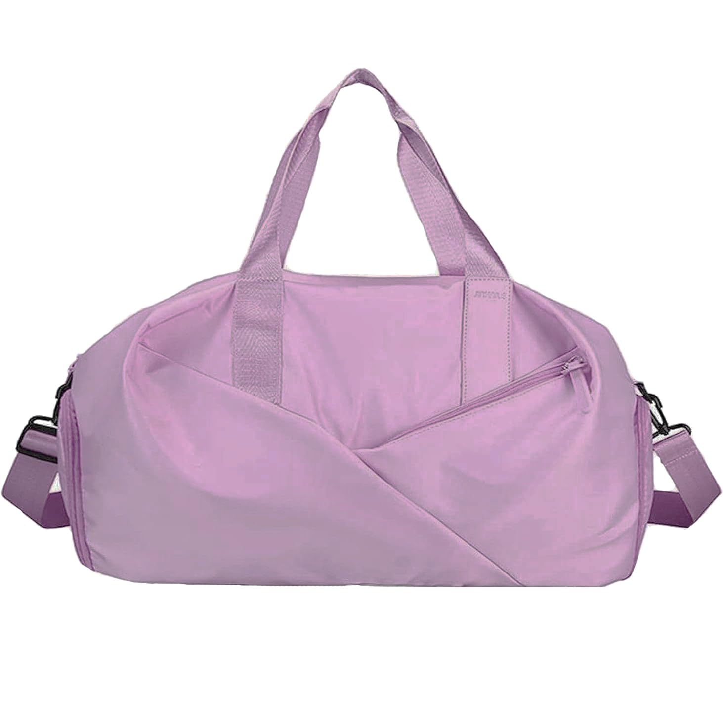 S SYMEFER Gym Bag for Women Men Workout Lightweight Duffel Bags Waterproof Travel Bags Swim Sports with Dry Wet Pocket and Shoe Compartment Travel bag Yoga Bag (Pink)