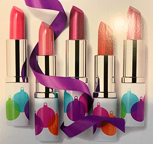Clinique Matte Lipstick Set – “Pick Your Party” Includes 5 Full Size Long Lasting Colors in a Limited Edition Gift Tin (0.13 Oz Each)