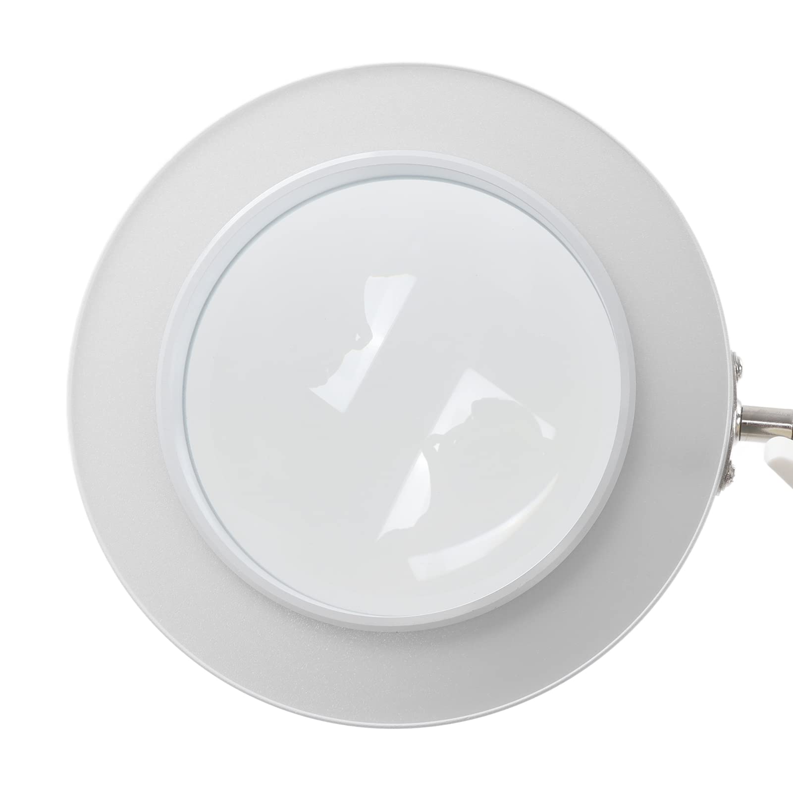 Lente d'ingrandimento con luce, Luce da lettura con clip, 3 temperature di regolabili e 11 luminosità, Lente d'ingrandimento 5X Morsetto pieghevole con clip in metallo per