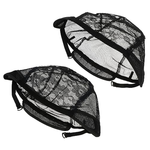 FOMIYES 4pcs u Shape Wig Hair Nets Net Wig Cap Mesh Wig Cap Wig Hairnet Delicate Lace Nets Sleep Net c