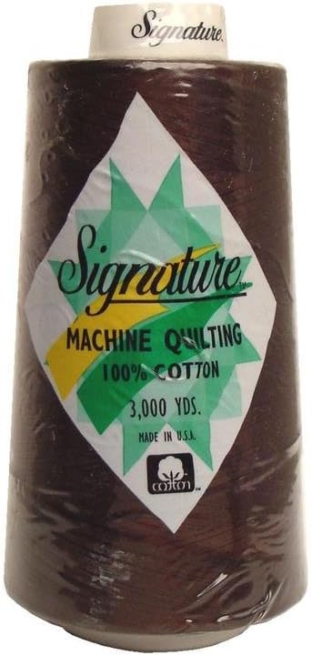 Signature Thread Signature 100% Ctn Quilt Thread 3000yd Walnut Cotton 3000