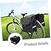 Yardwe Double Pannier Side Bags for Capacity Rear Rack Saddle Bags Reflective Straps for Night Visibility and Easy to Remove for Cycling Adventures