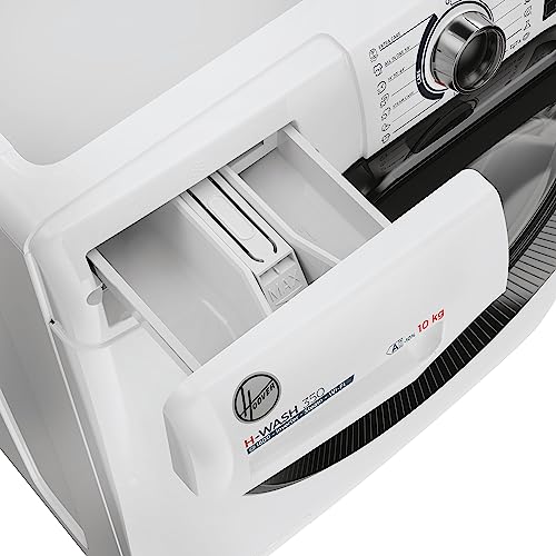 Hoover H-WASH 350 H3WPS6106TAMB-S Waschmaschine/Energieeffizienzklasse A/Füllmenge 10 kg/Eco-Power Inverter Motor/Power Care System/ActiveSteam/Wi-Fi + Bluetooth / 16 Programme