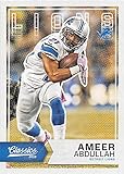 Ameer Abdullah football card (Detroit Lions RB) 2016 Classics #64