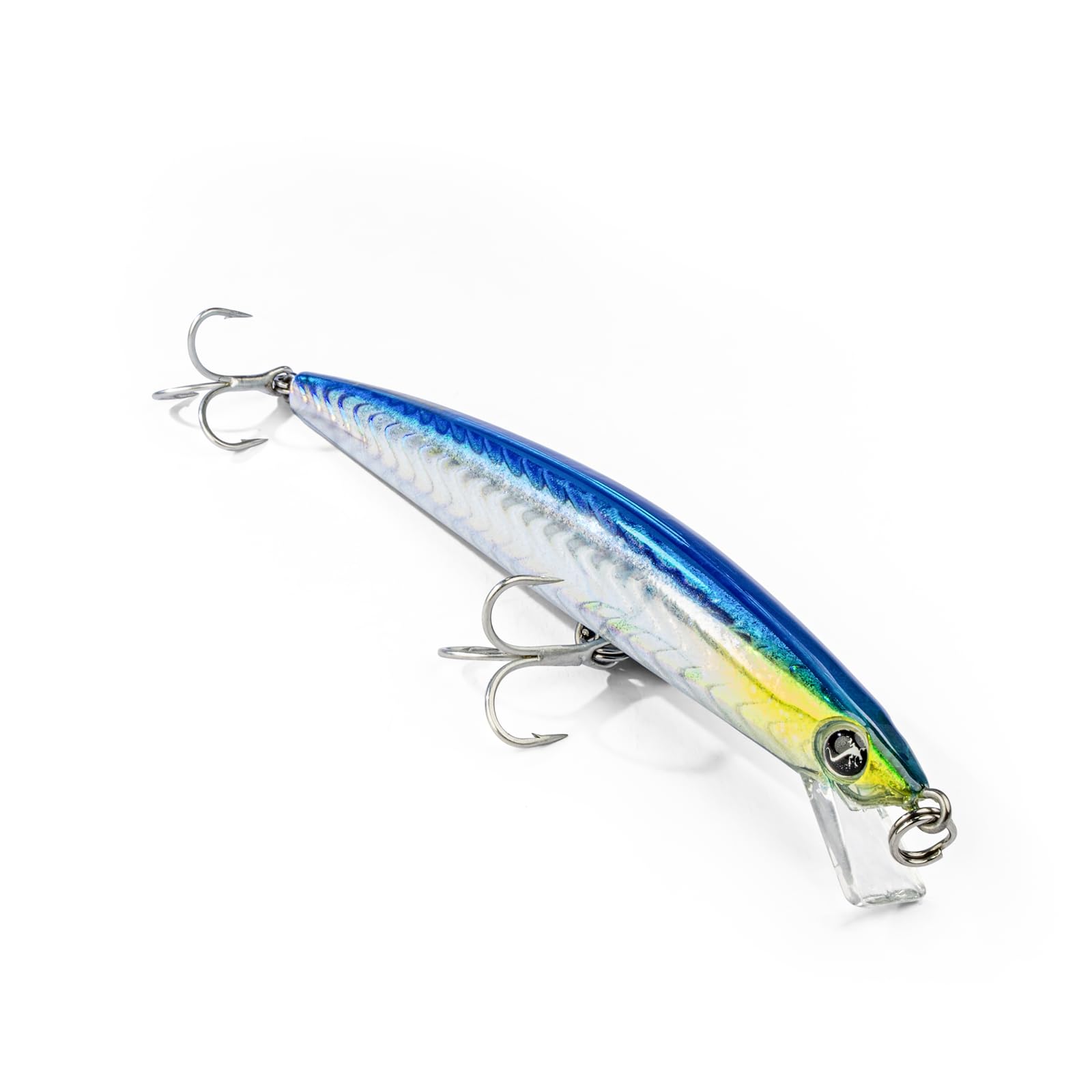 Seaspin Mommotti 115 SF – Leurre Artificiel pour la Pêche au Spinning, Long Jerk Minnow Flottant 115 mm 12 g – D.C.G., Armature Traversante – pour Bars