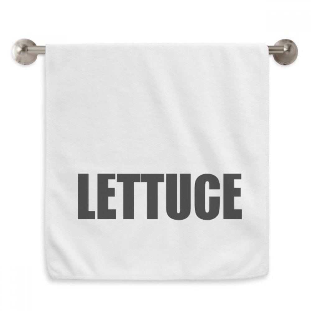 Serviette moelleuse Laitue absorbante et douce blanche 13X29 pouces