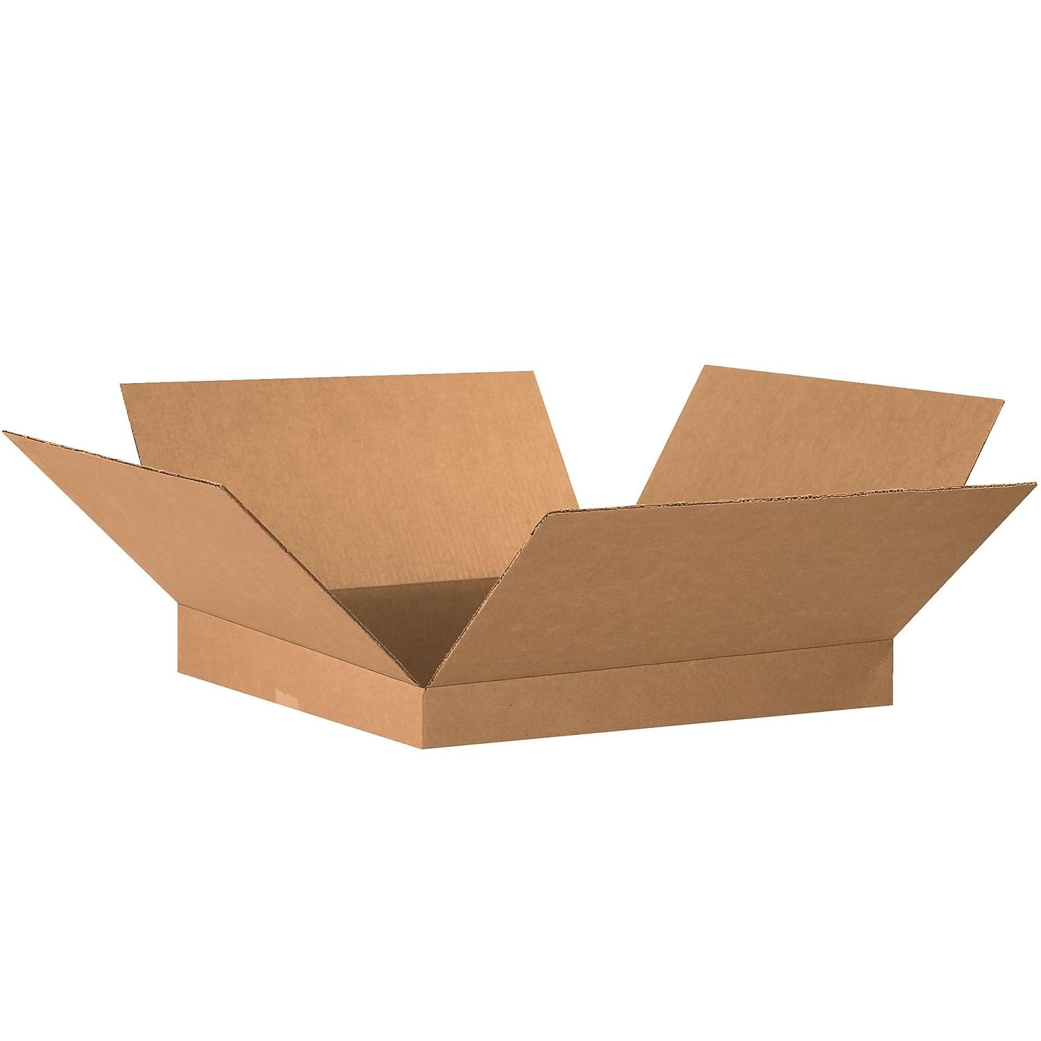 BOX USA 20 Pack of Flat Corrugated Cardboard Boxes, 20