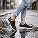 HISEA Womens Ankle Rain Shoes Neoprene Waterproof Garden Shoes for Women Fashion Walking Shoe Black