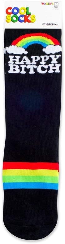 Cool Socks Curse & Swear Words Funny Novelty Crew Sock for Women Assorted Styles - Image 2