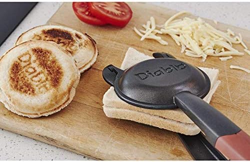Aerolatte 56300 Toasted Snack Maker, Ceramic, Black/red