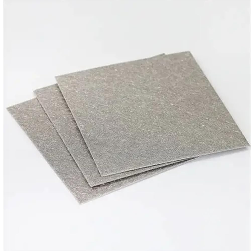 Filc ze stali nierdzewnej Porowaty materiał filtracyjny o wysokiej temperaturze 316 1 szt(100mmx100mmx0.25mm)