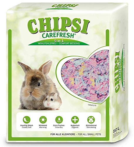 Carefresh Confetti 50L litière ultra absorbante et anti odeur pour cage de rongeur
