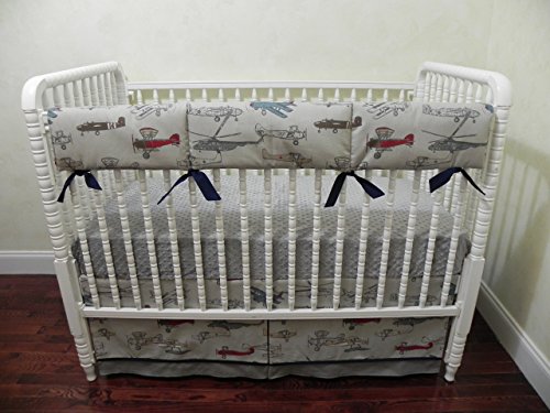 airplane crib bedding sets