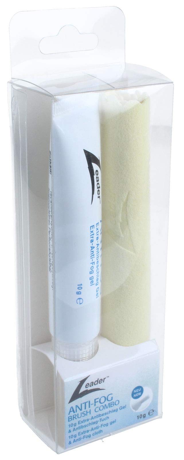 LeaderAnti-fog brush combo 10 g extra anti-fog gel and cleaning cloth