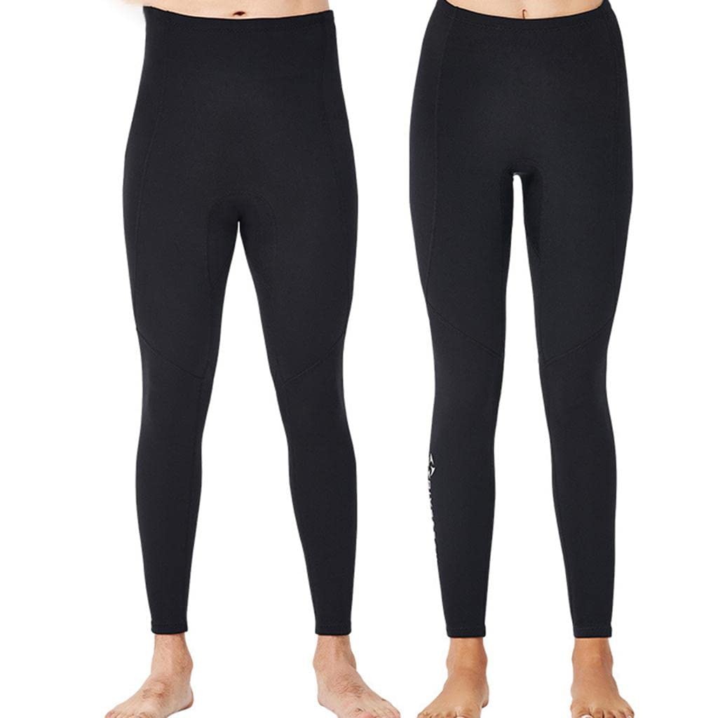 Pantalon de plongée thermique en néoprène 2 mm pour femme Taille S