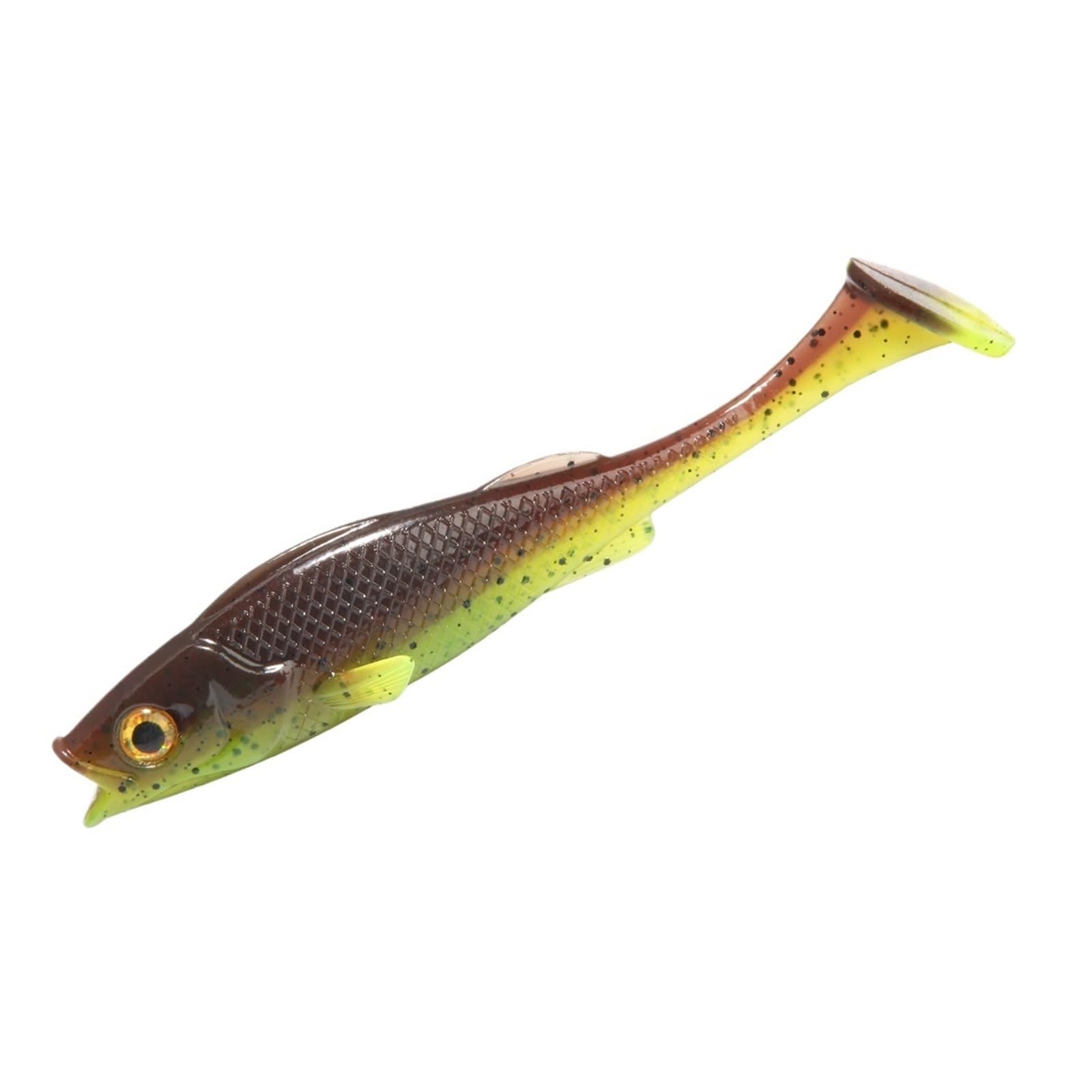 Leurre de pêche à la Perche Vigour 7 cm 11 cm 14 cm Leurre Souple Shad UV-Active Wobble Craft Rubber Fish Swimbait