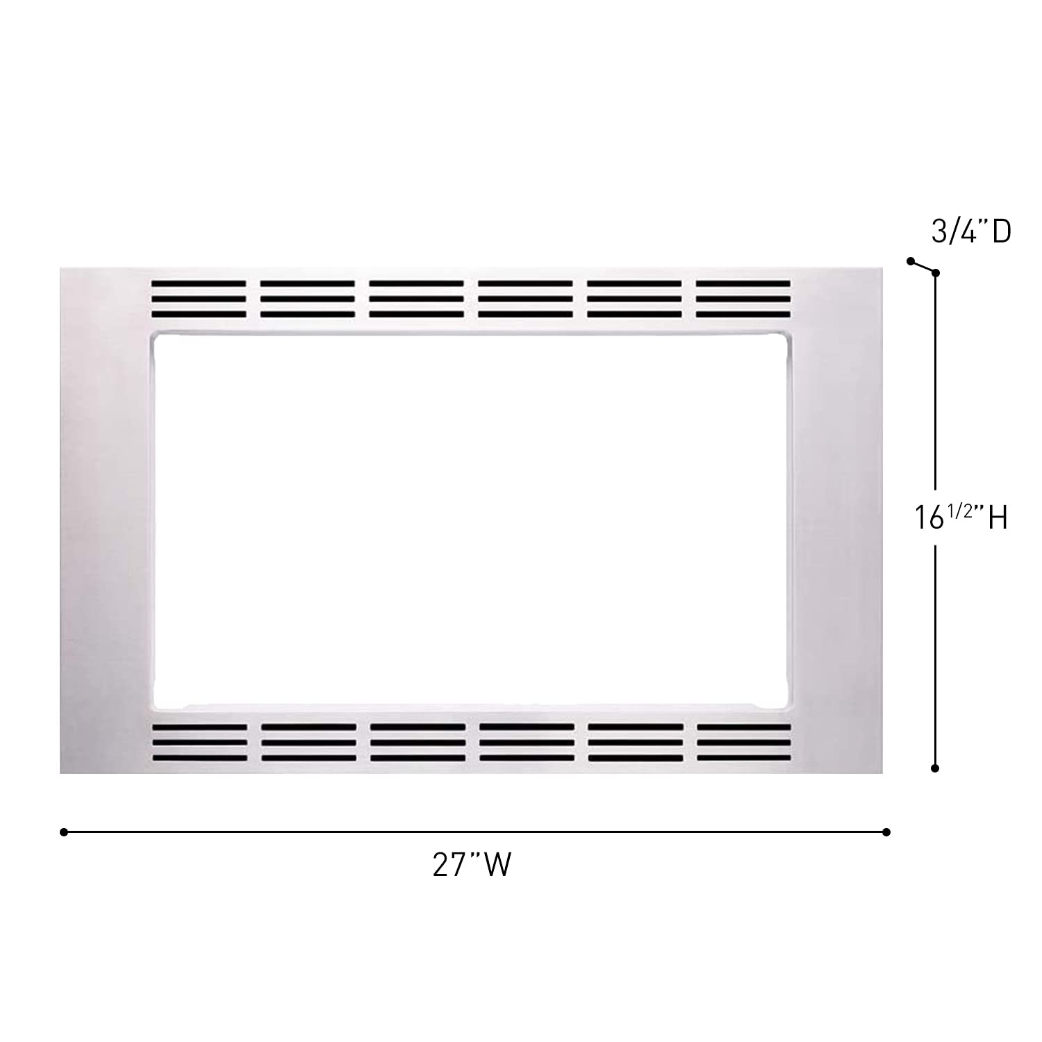 Panasonic 27inch, Stainless Steel, for use 1.1 cu ft NNGN68KS NN