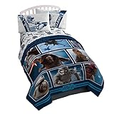 Star Wars Ep7 Live Action Blue Twin Reversible Comforter